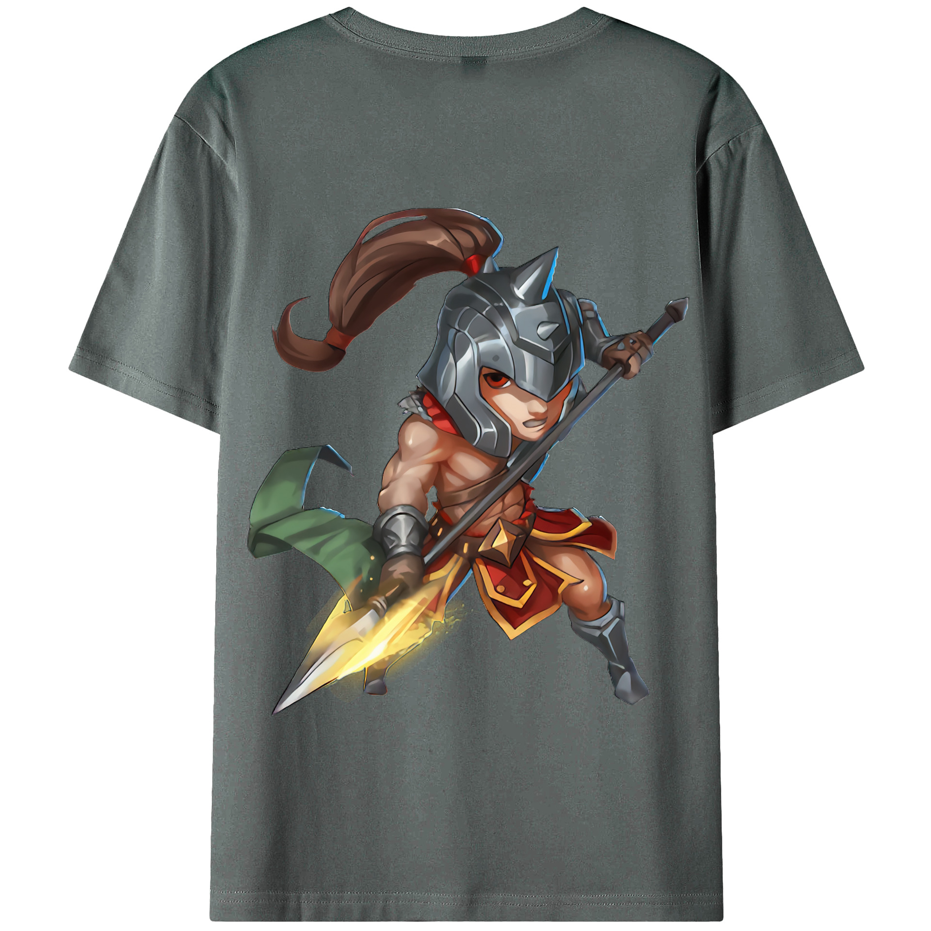 リーグ・オブ・レジェンド League of Legends LOL 綿100％半袖Tシャツ（背面プリント）